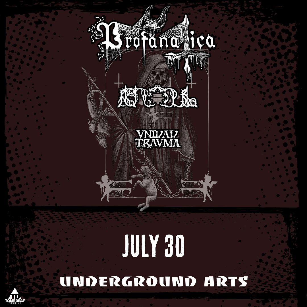 Profanatica Paul Profanatica Tickets at Underground Arts in Philadephia by Underground ...