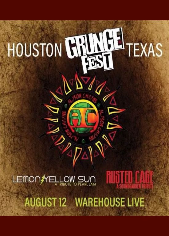 HOUSTON GRUNGE FEST Tickets at The Ballroom at Warehouse Live in