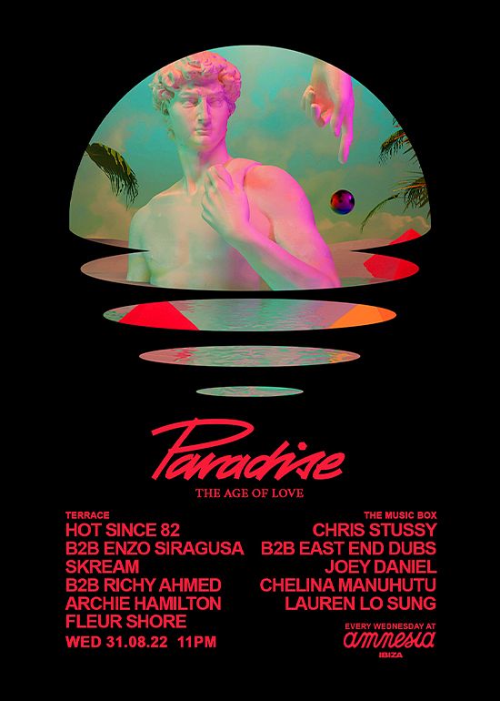 PARADISE Tickets at AMNESIA in by Paradise Tixr