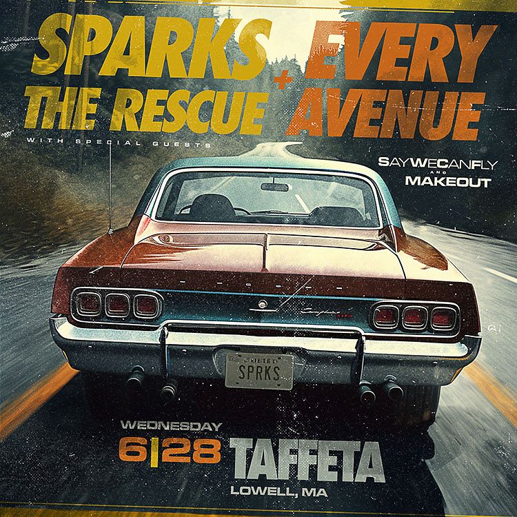 Sparks The Rescue / Every Avenue Tickets at Taffeta Music Hall in