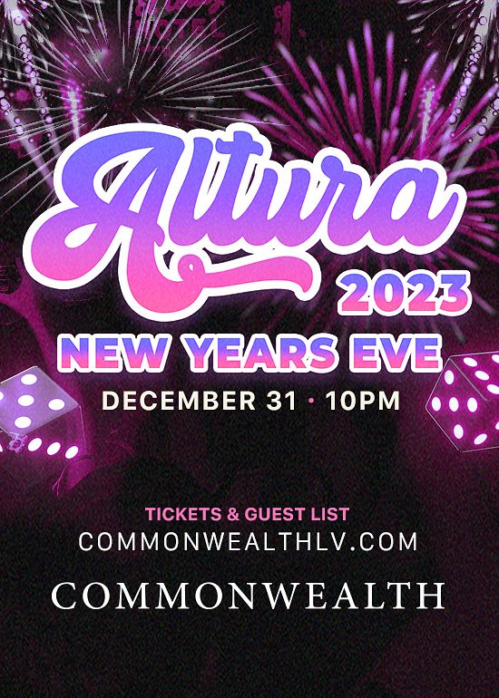CW Altura New Years Eve Tickets at Commonwealth in Las Vegas by Corner Bar Management LLC Tixr