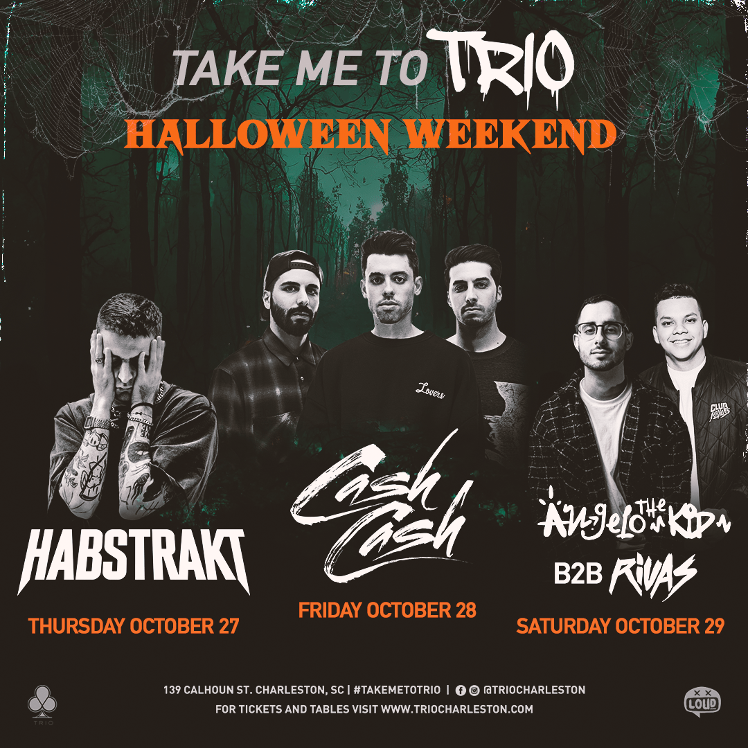 Halloween Weekend Pass Tickets at Trio in Charleston by Loud Crowd