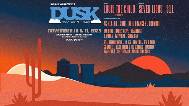 Dusk Music Festival 2023 Tickets at Jácome Plaza in Tucson by RB ...