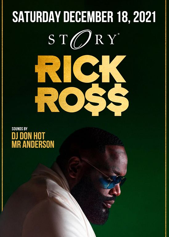 Rick Ross Tickets at Story in Miami Beach by STORY
