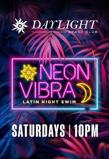 NEON VIBRA at Daylight Beach at Night thumbnail