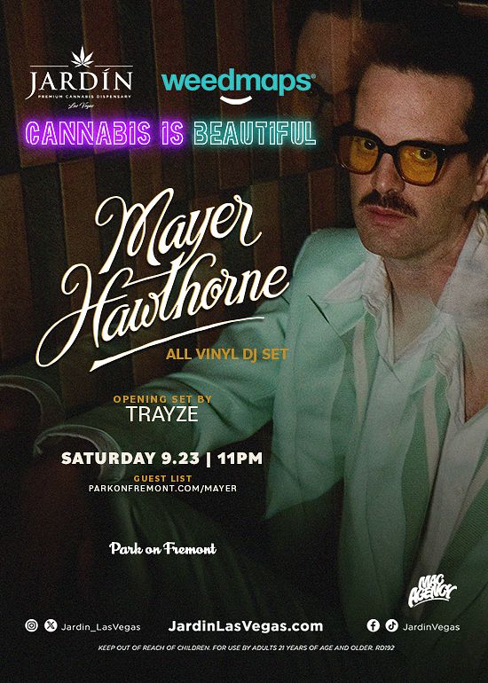 POF Mayer Hawthorne (ALL VINYL DJ SET) Tickets at Park On Fremont in