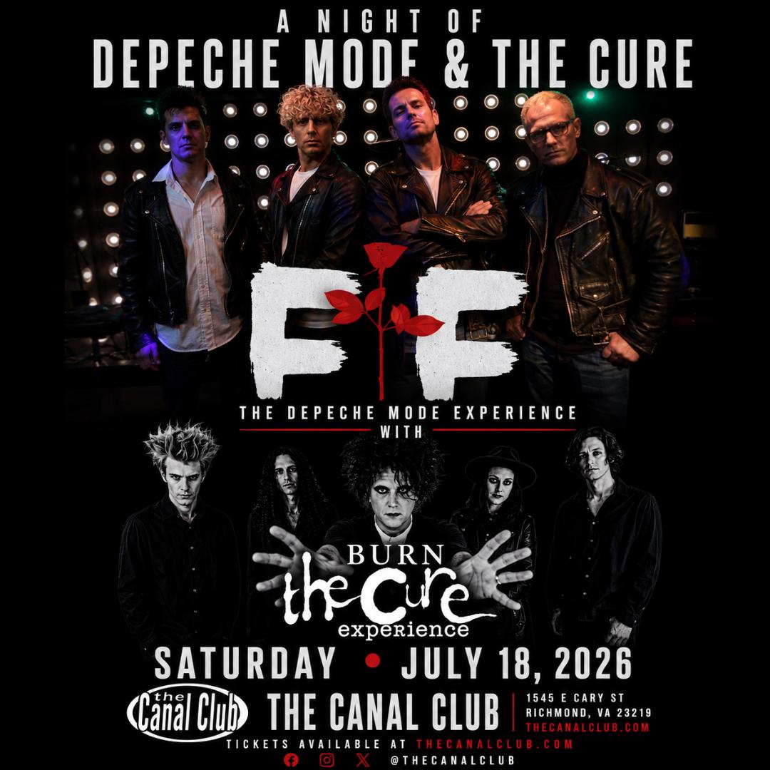 Depeche Mode and Cure Tribute Night Tickets at The Canal Club in
