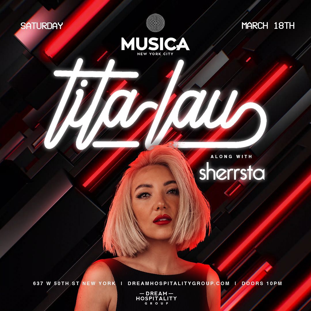 TITA LAU @ MUSICA NYC Tickets at MUSICA NYC in New York by Dream ...