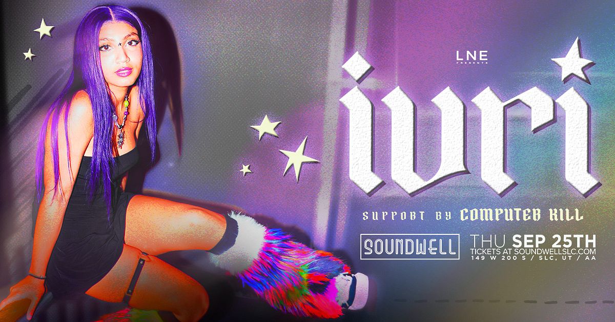 Ivri Singe ivri - The Theory of You Tour at Soundwell Tickets at Soundwell in Salt ...