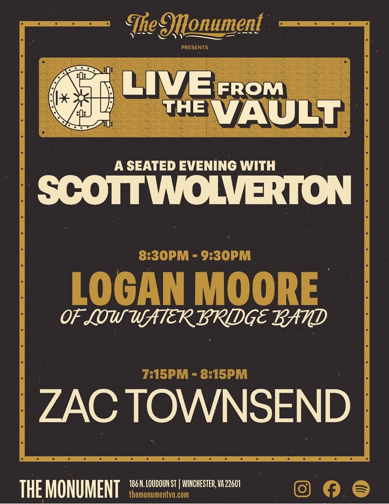 July Live From The Vault Songwriter Series Tickets at The Monument in ...