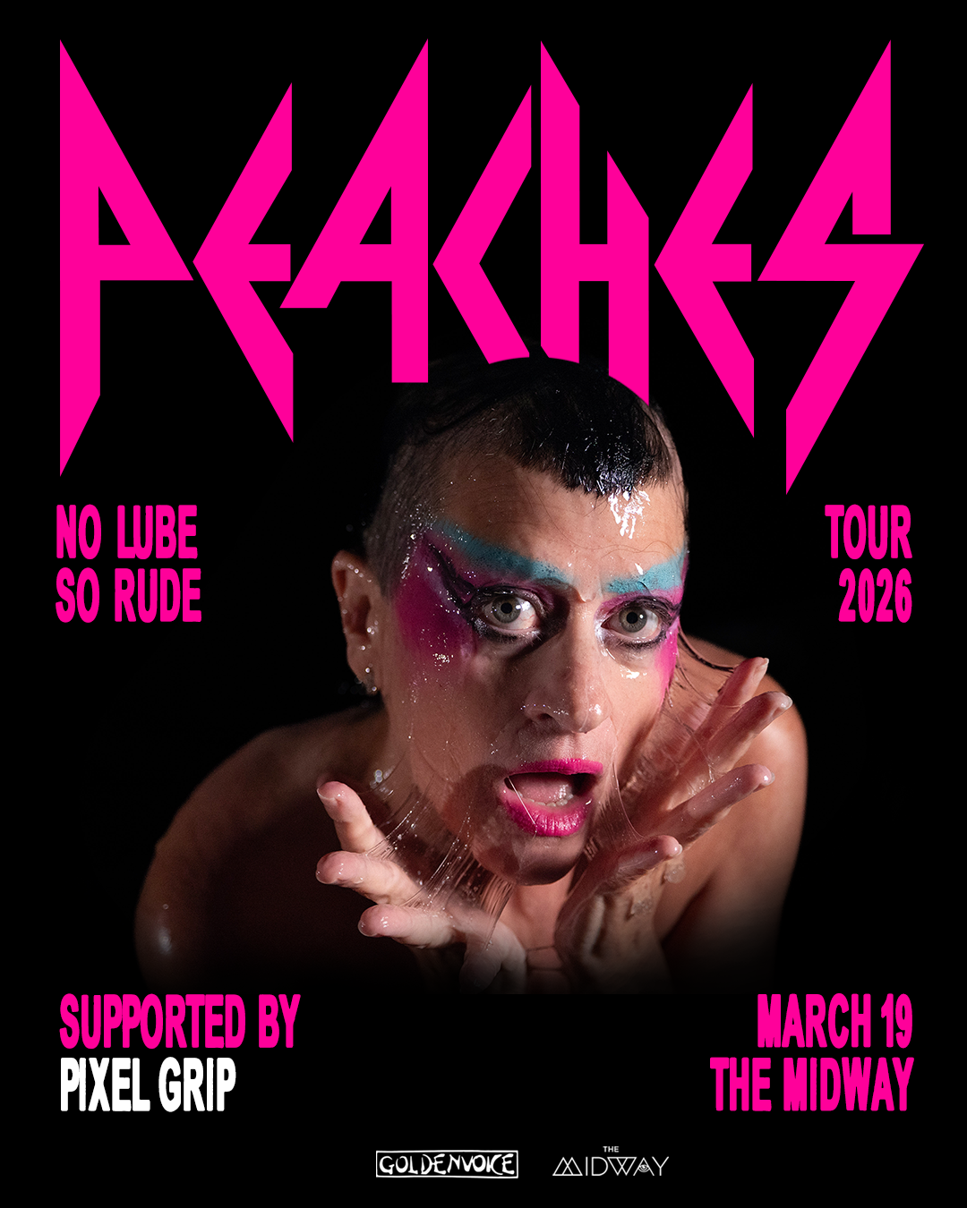 PEACHES No Lube So Rude Tour Tickets in San Francisco | Tixr