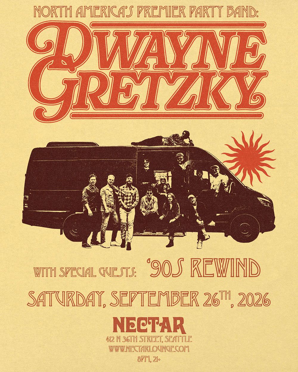 DWAYNE GRETZKY with 90s Rewind Tickets at Nectar Lounge in Seattle