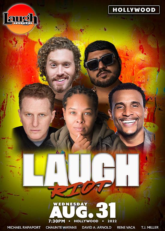 Laugh Riot Tickets at Laugh Factory - Hollywood in Los Angeles by The ...