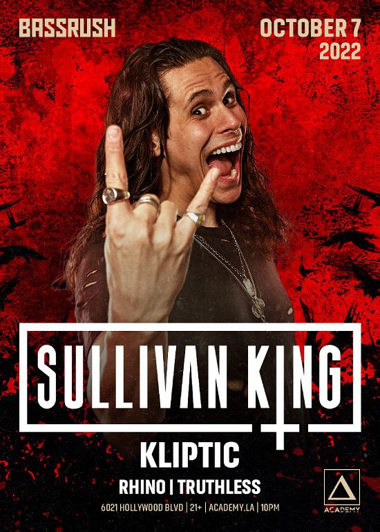 Sullivan King Tickets at Academy in Los Angeles by Academy Tixr
