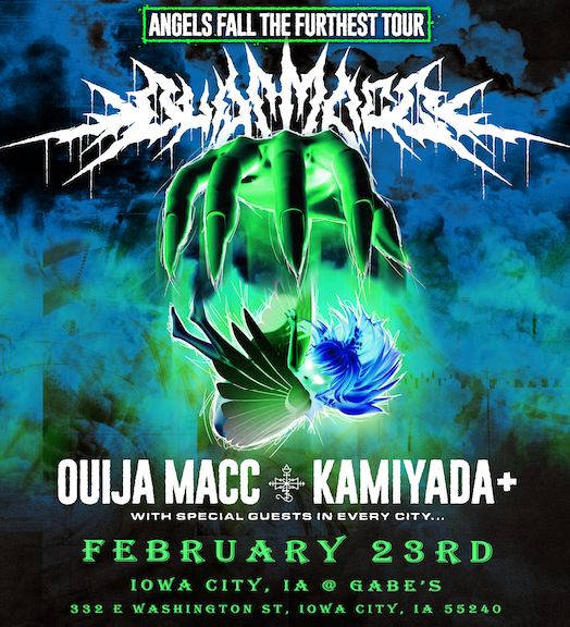 Ouija Macc and Kamiyada Tickets at Gabe's in Iowa City by Gabe's Tixr