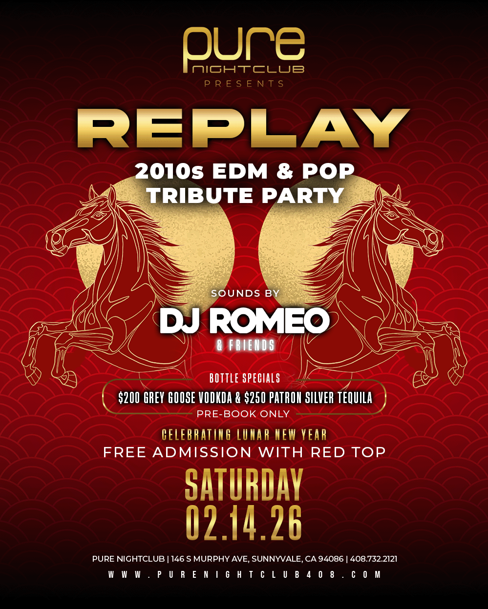 Pure Nightclub Flyer