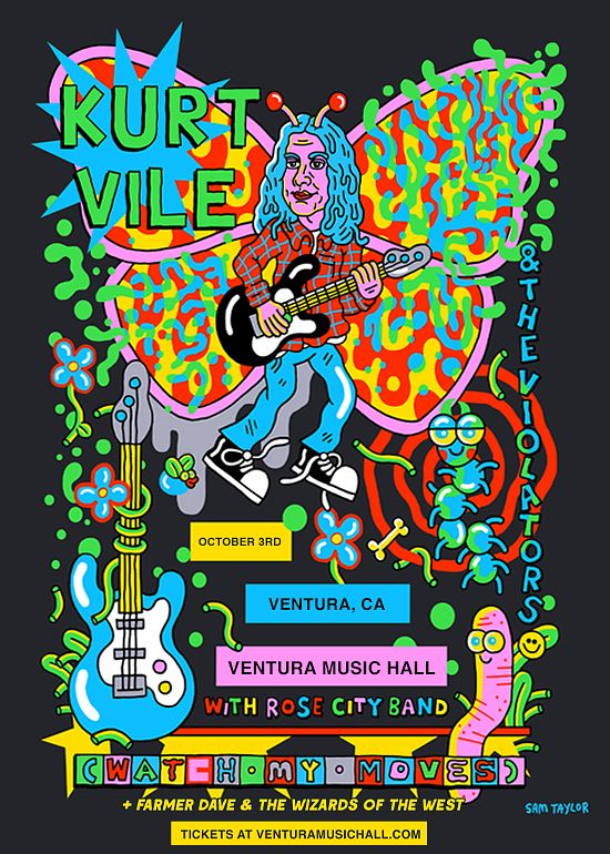 Kurt Vile and The Violators Tickets at Ventura Music Hall in Ventura by