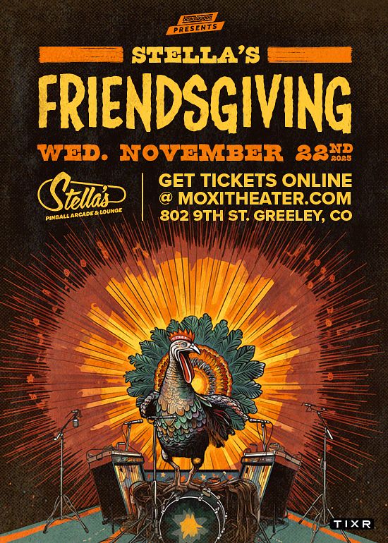 Friendsgiving Tickets at Stella's Pinball Arcade and Lounge in Greeley by BandWagon Presents Tixr