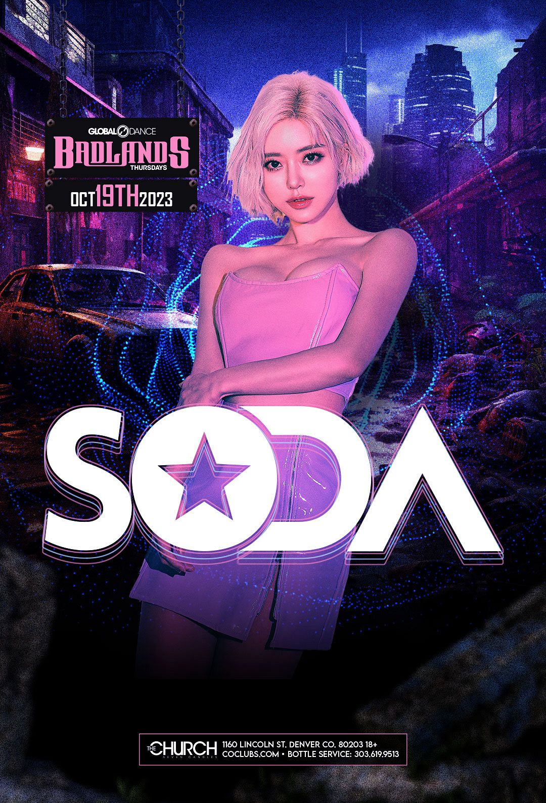 DJ Soda Tickets at The Church Nightclub in Denver by The Church Nightclub |  Tixr