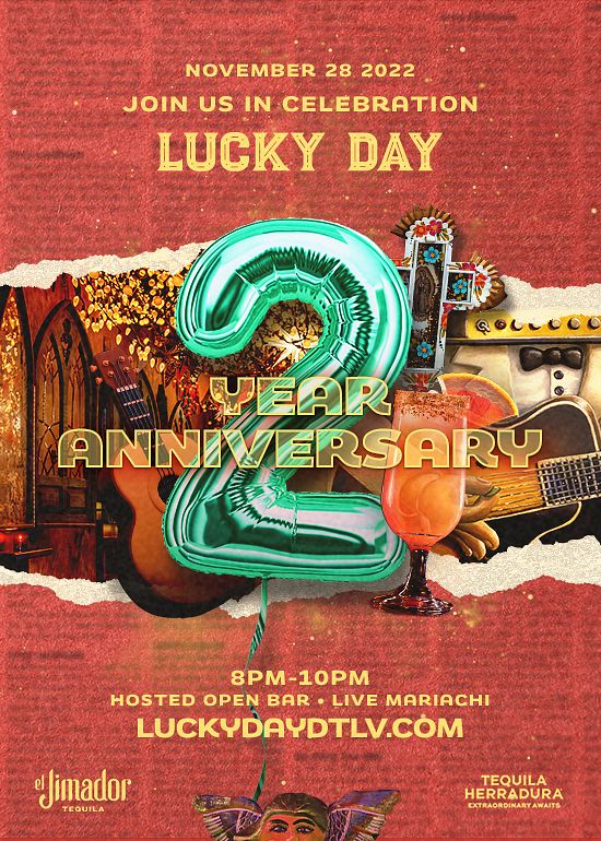 LD 2 Year Anniversary Tickets at Lucky Day Tequila & Mezcal House in