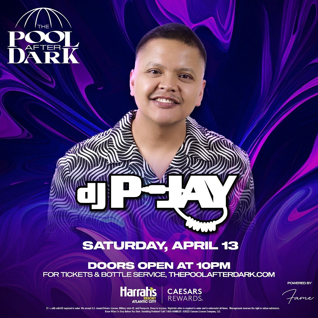 DJ P-Jay at The Pool After Dark Saturday, April 13, 2024