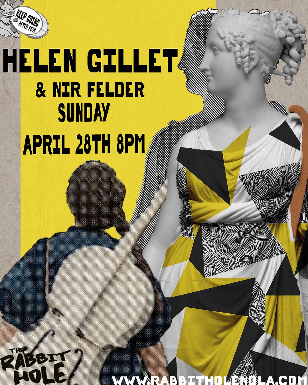 Helen Gillet + Nir Felder Tickets at The Rabbit Hole in New Orleans by ...