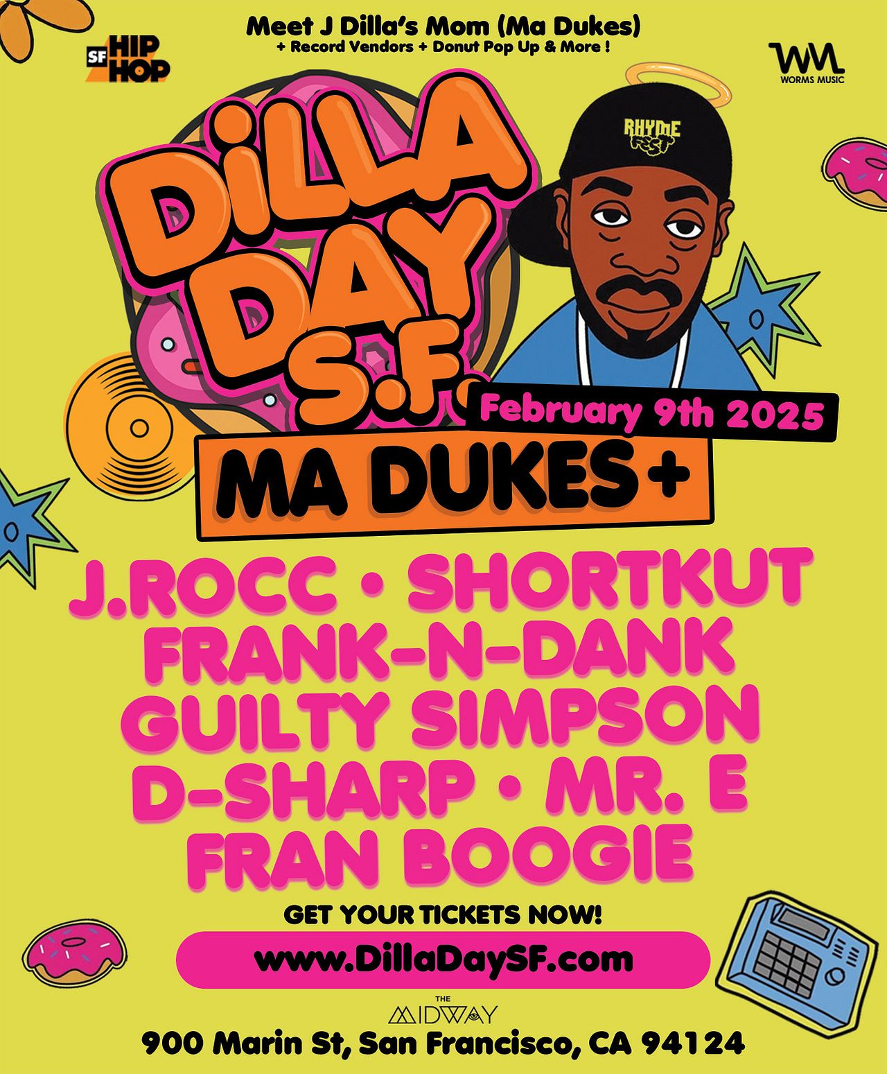 Dilla Day Tickets at The Midway in San Francisco by The Midway SF