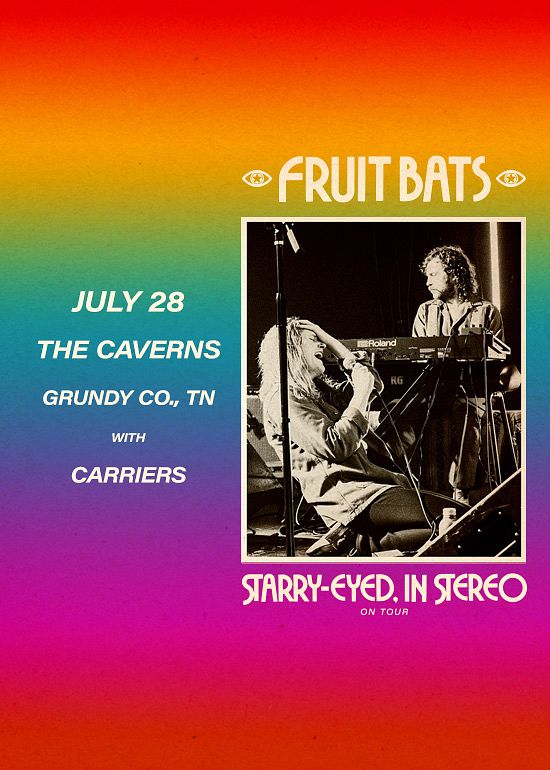 Fruit Bats in The Caverns with Carriers Tickets at The Caverns in
