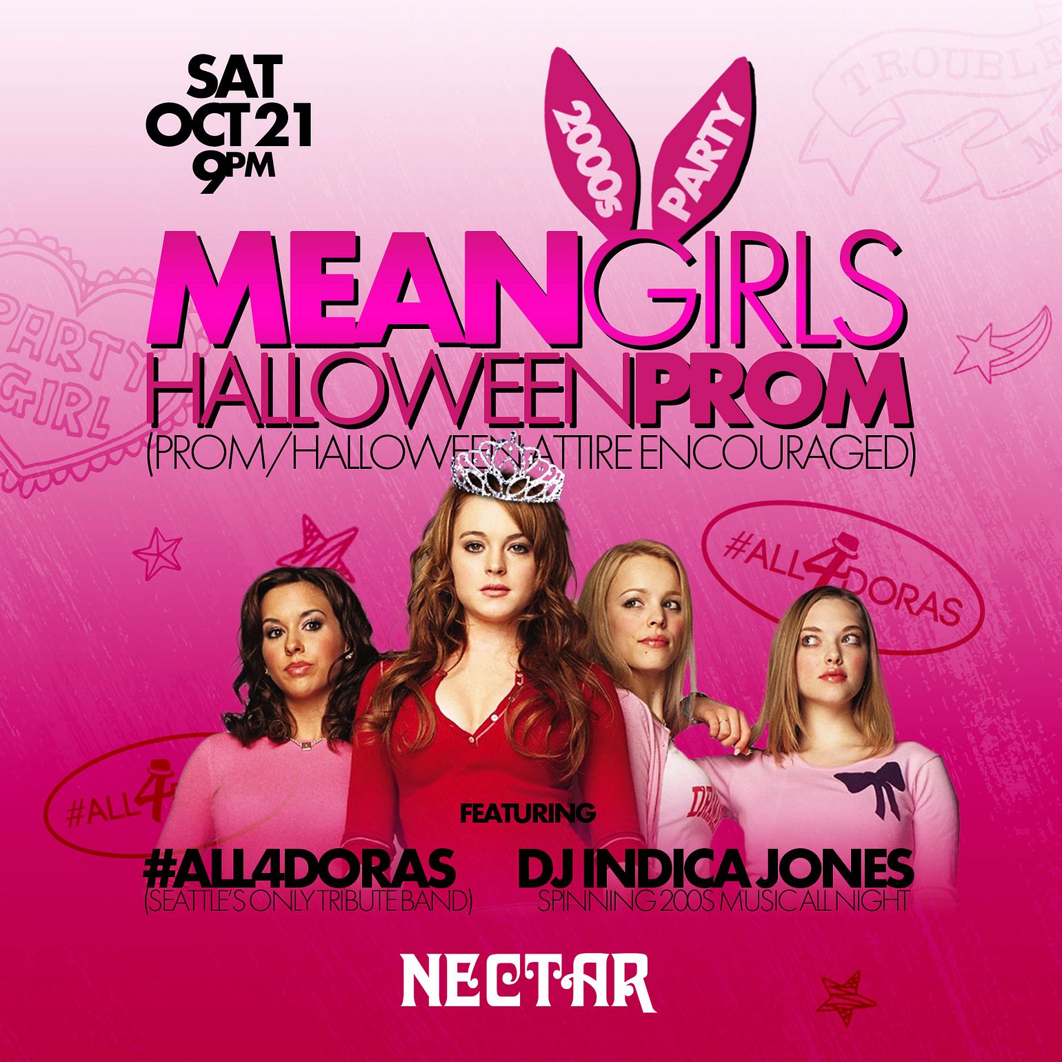 Halloween Mean Girls Lounge – ADDY'S ATTIC