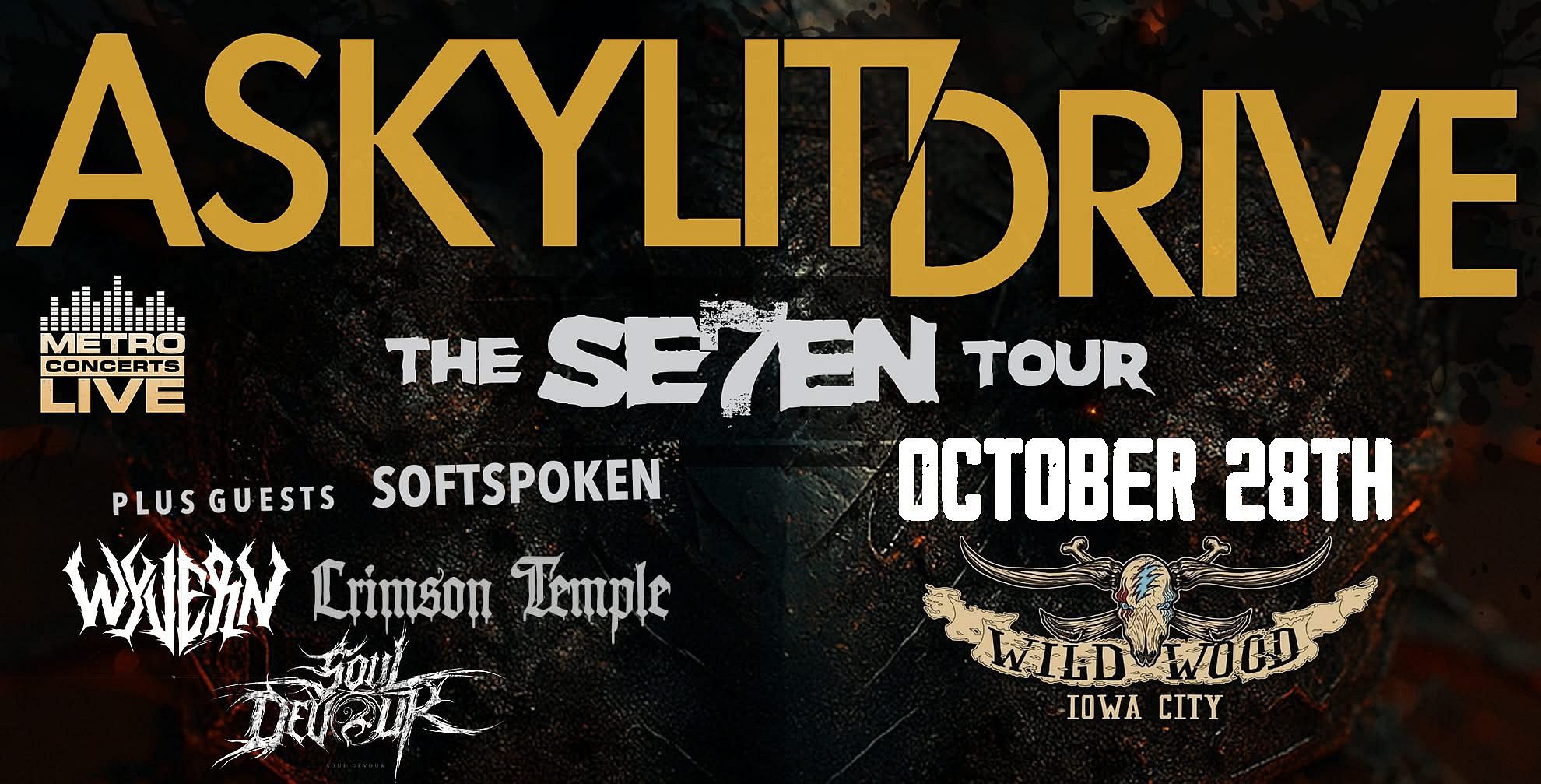 A Skylit Drive - The SE7EN Tour Tickets at Wildwood in Iowa City