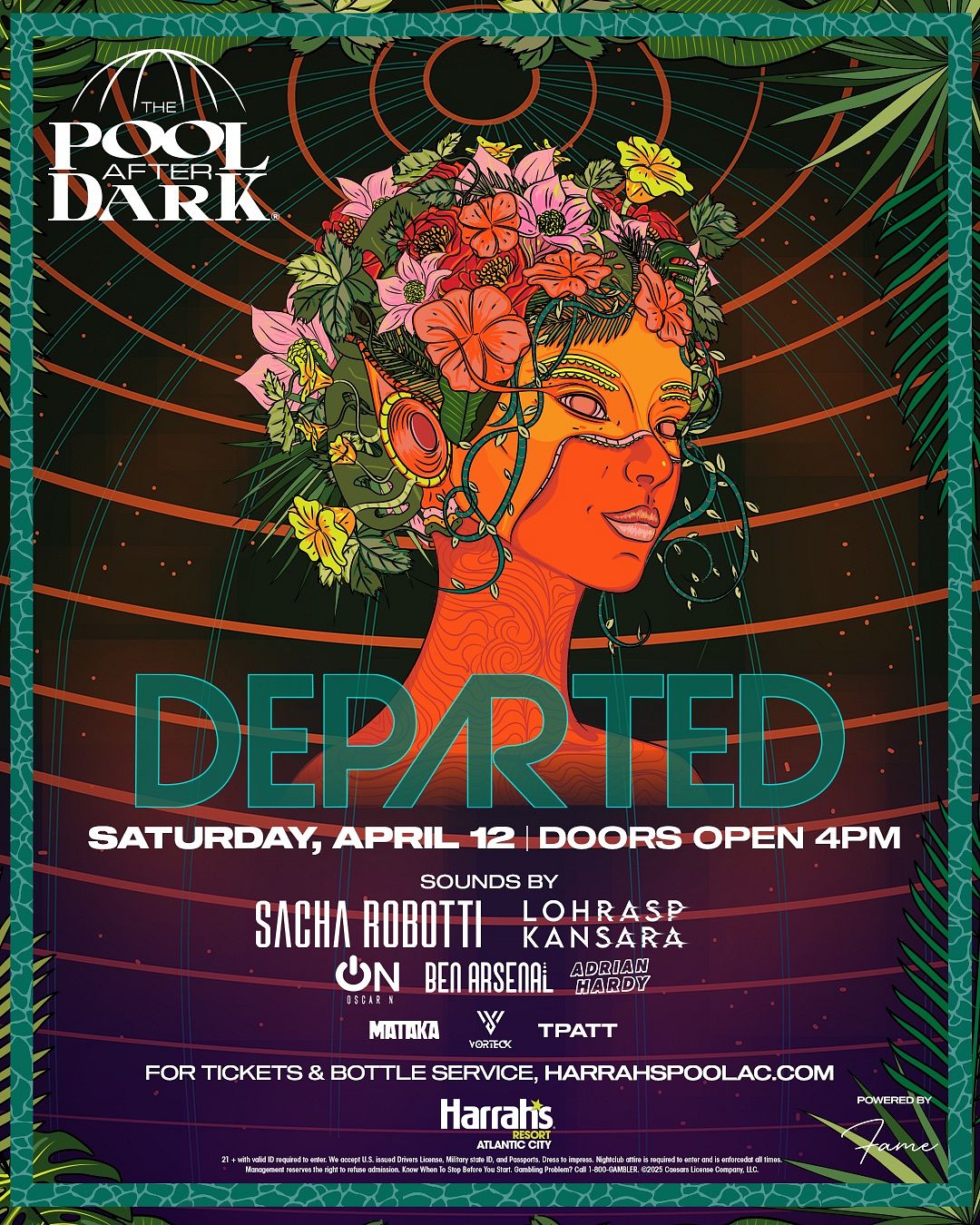 DEPARTED at The Pool After Dark Saturday, April 12, 2025