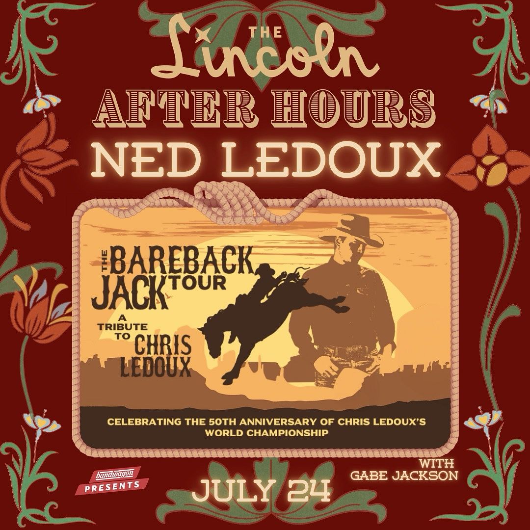 Ned Ledoux with Gabe Jackson Tickets at The Lincoln Theatre in