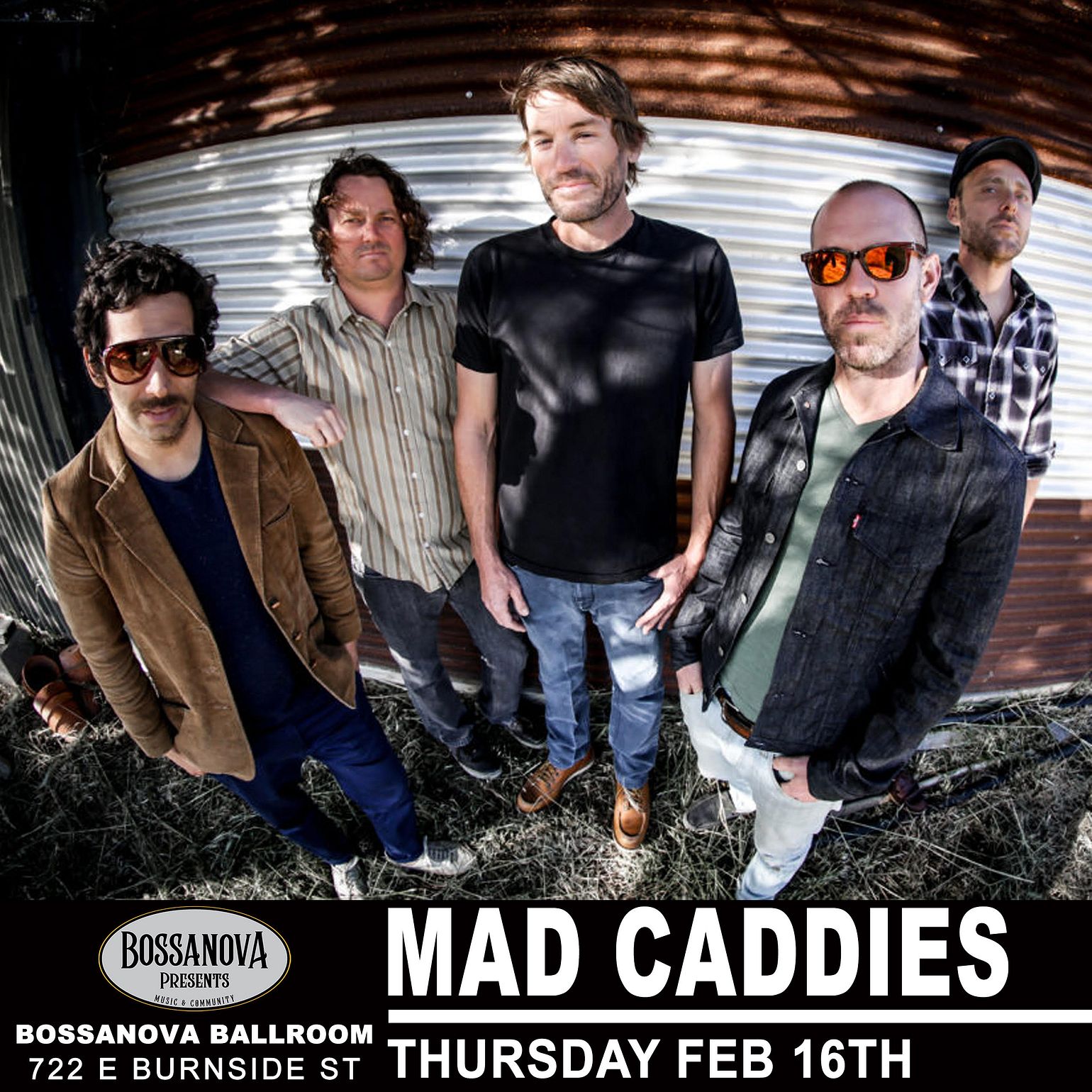 Mad Caddies, Los Mal Hablados in PDX Tickets at Bossanova Ballroom in