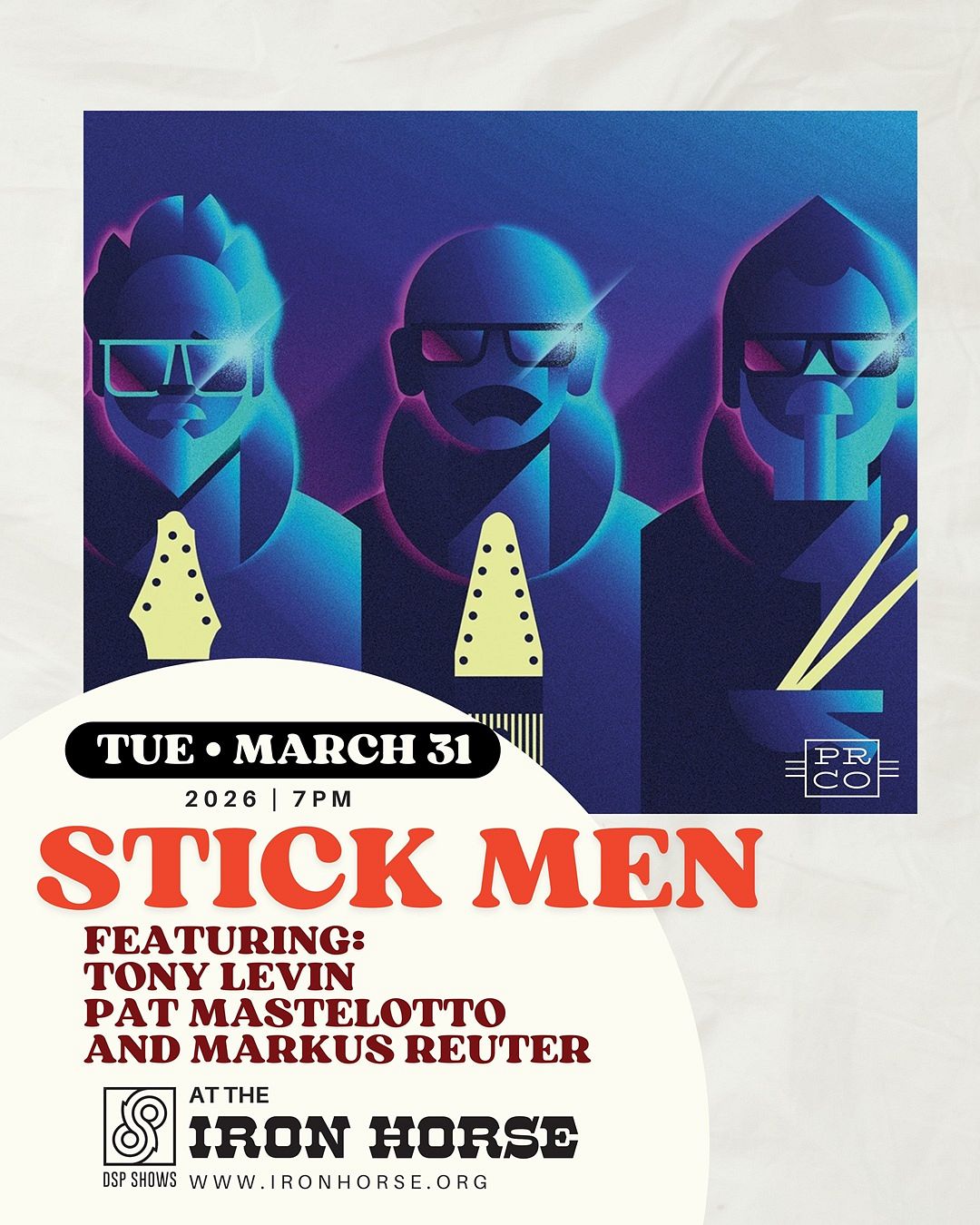 Stick Men featuring Tony Levin, Pat Mastelotto and Markus Reuter
