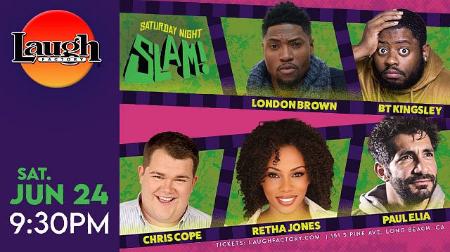 Saturday Night Slam Tickets at Laugh Factory Long Beach in Long Beach ...