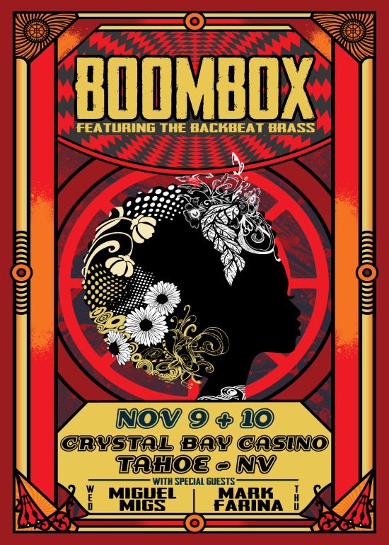 BoomBox ft. Backbeat Brass & Miguel Migs Tickets at The Crown Room in