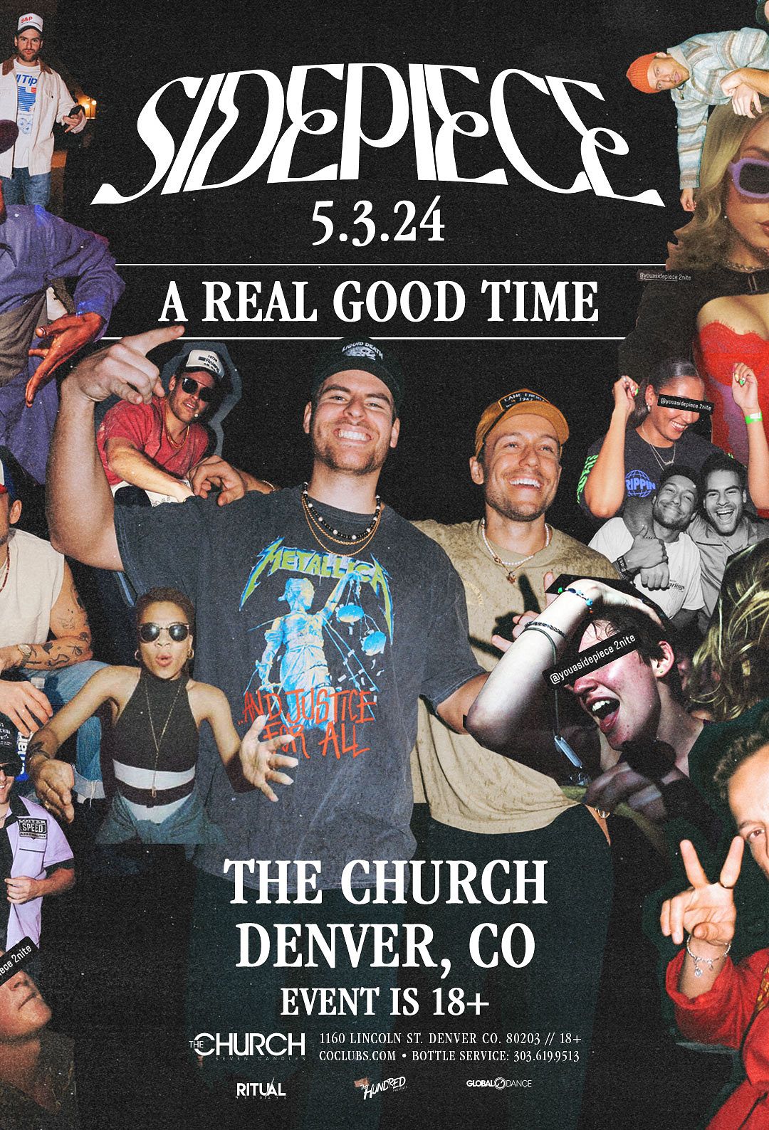 SIDEPIECE Presents A Real Good Time Tickets at The Church in