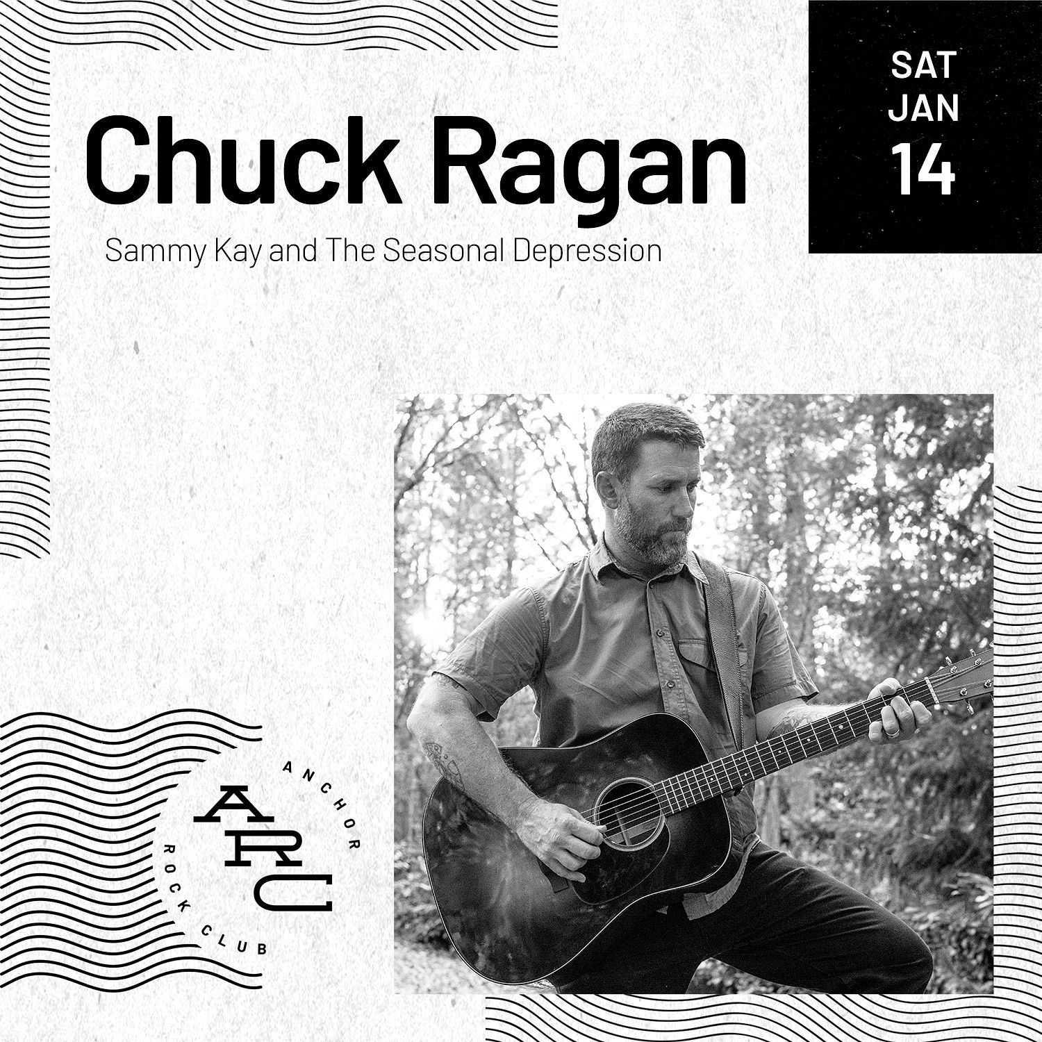 Chuck Ragan Tickets at Anchor Rock Club in Atlantic City by Anchor Rock