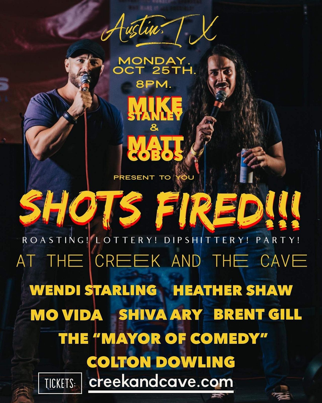 Shots Fired Tickets At The Creek And The Cave In Austin By The Creek Shots Fired Tickets At The Creek And The Cave In Austin By The Creek