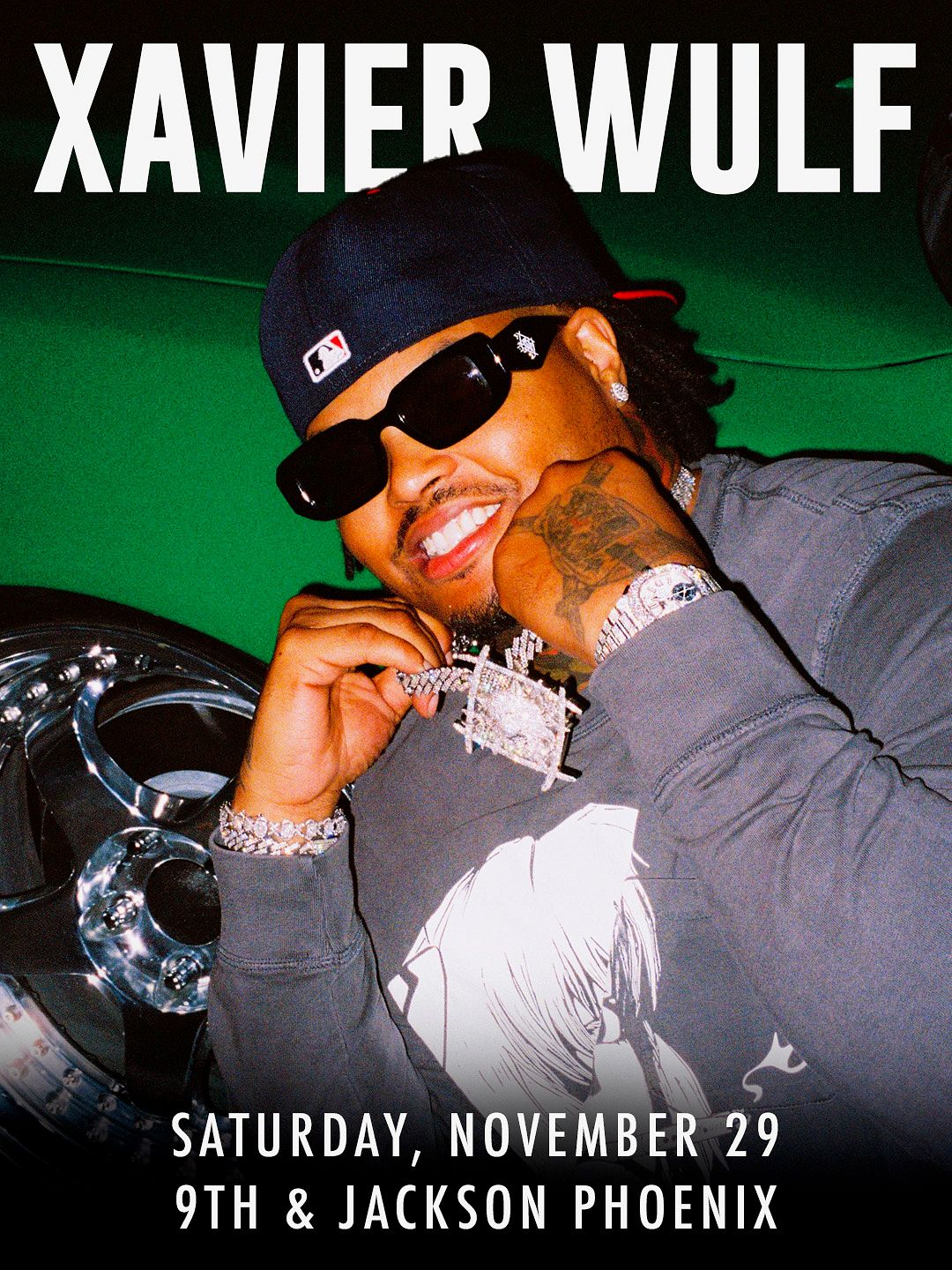 Xavier Wulf Tickets at 9th & Jackson in Phoenix by 9th & Jackson | Tixr