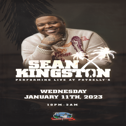 Sean Kingston in the Garden Tickets at Potbelly's in Tallahassee by