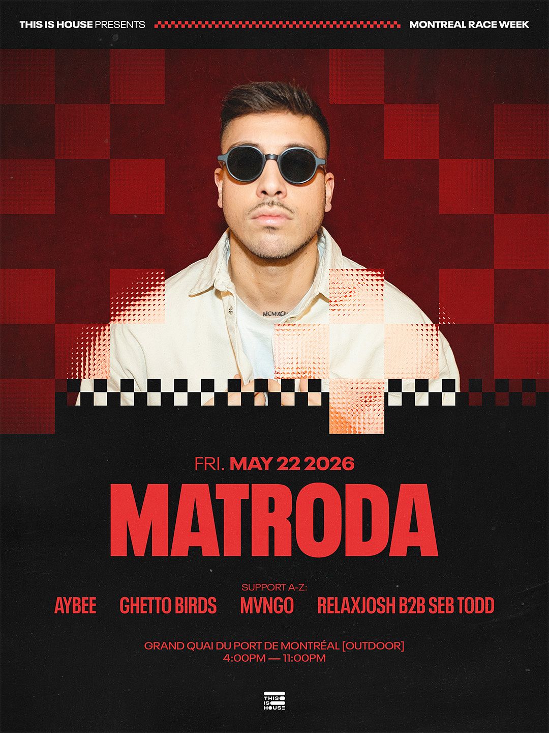 MATRODA [MONTREAL RACE WEEK] Tickets at Grand Quai du Port de Montréal ...