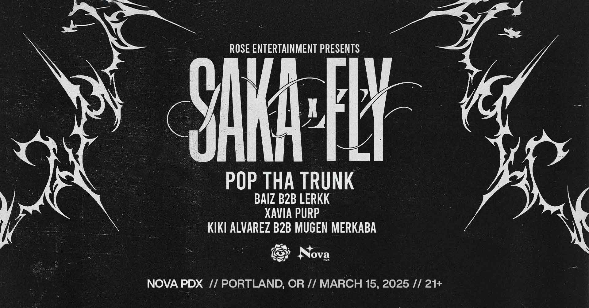 Saka b2b Fly at NOVA PDX Tickets at Bossanova Ballroom in Portland
