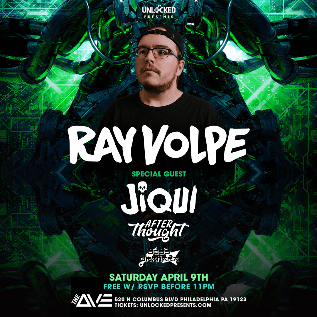 Ray Volpe + Jiqui Tickets at The Ave Live in Philadelphia by Unlocked