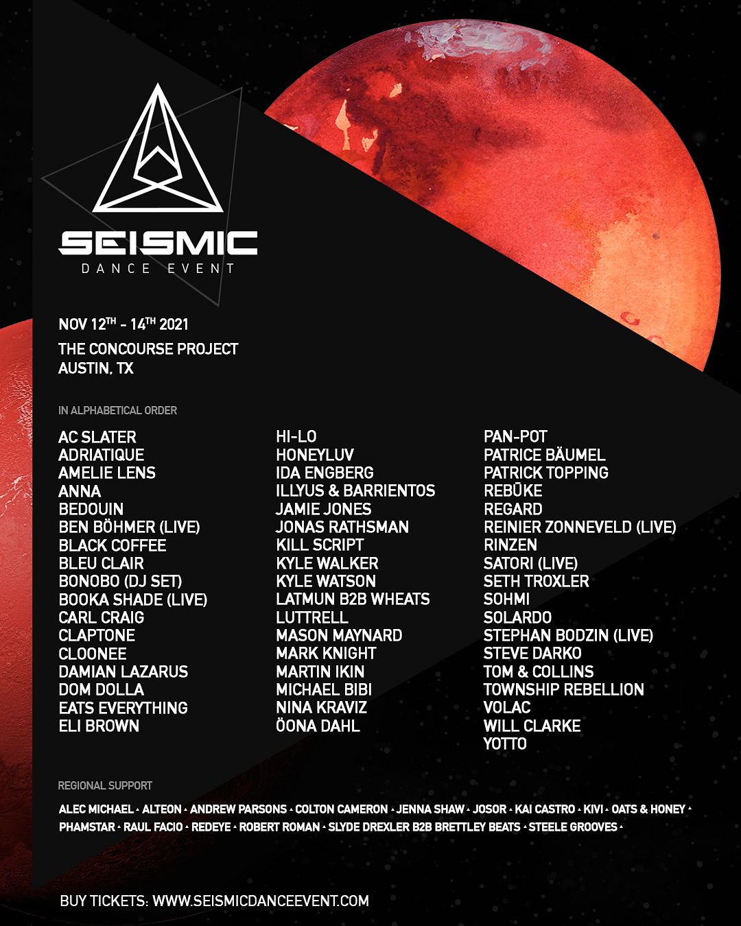 Seismic Dance Event 4.0 Tickets at The Concourse Project in Austin by