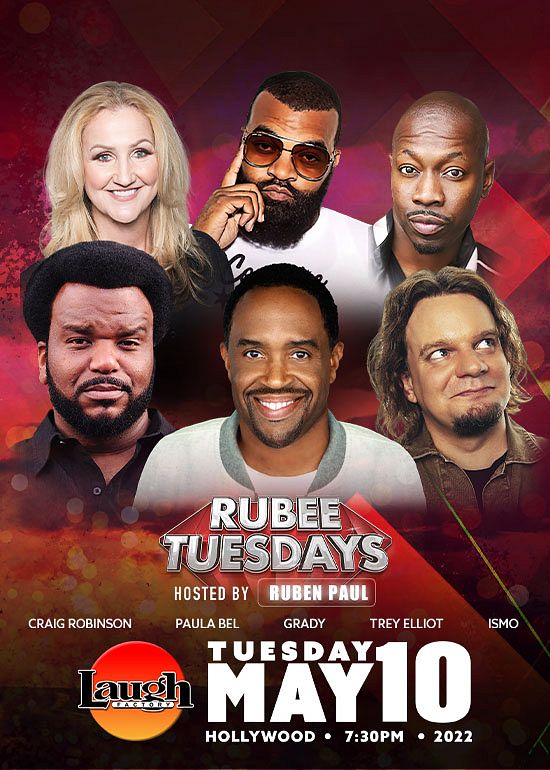 Rubee Tuesdays Tickets at Laugh Factory Hollywood in Los Angeles by ...