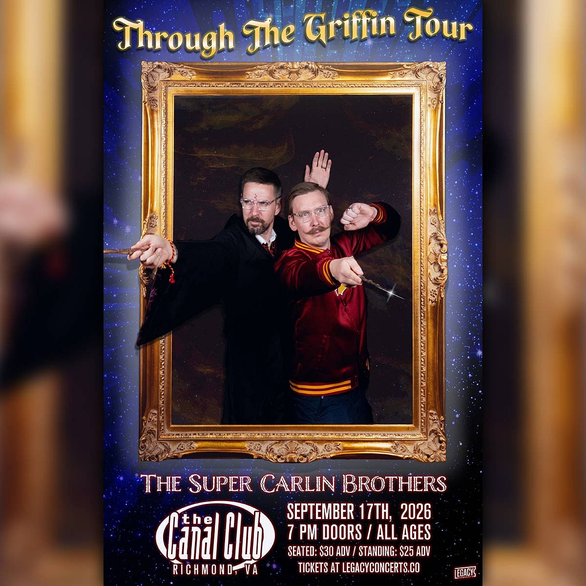 Super Carlin Brothers Tickets at The Canal Club in Richmond by