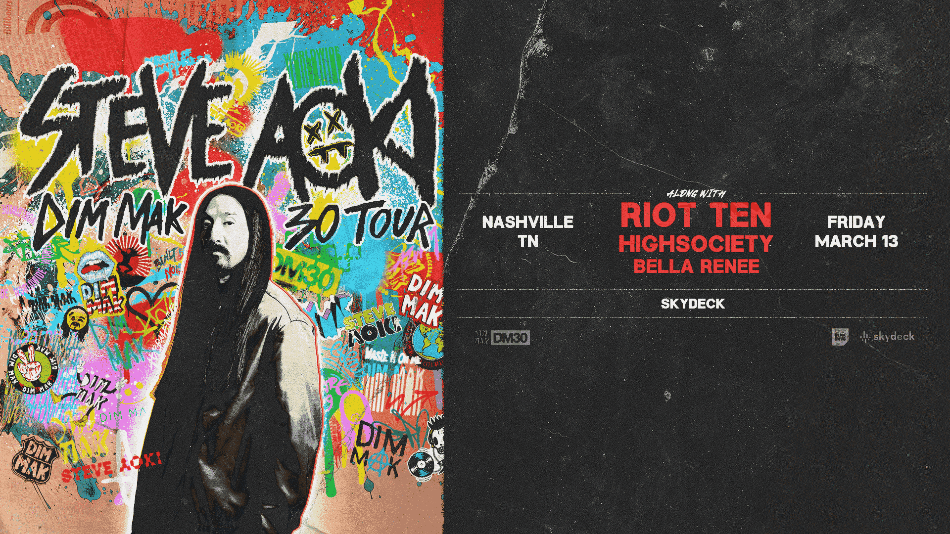 STEVE AOKI @ SKYDECK Tickets at SkyDeck @ Assembly Food Hall in
