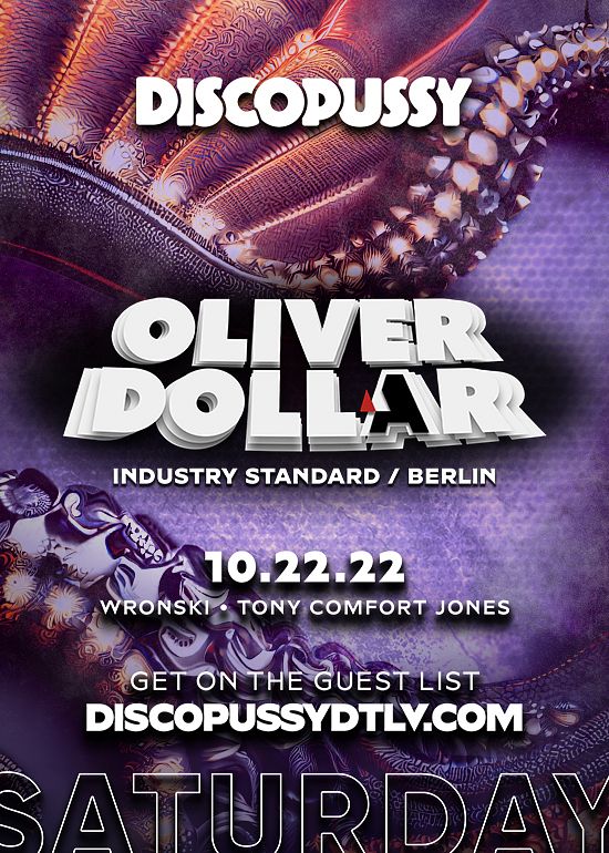 DP Discopussy w/ Oliver Dollar Tickets at Discopussy in Las Vegas by