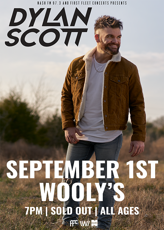 CANCELLED Dylan Scott Tickets at Wooly's in Des Moines by Wooly's Tixr